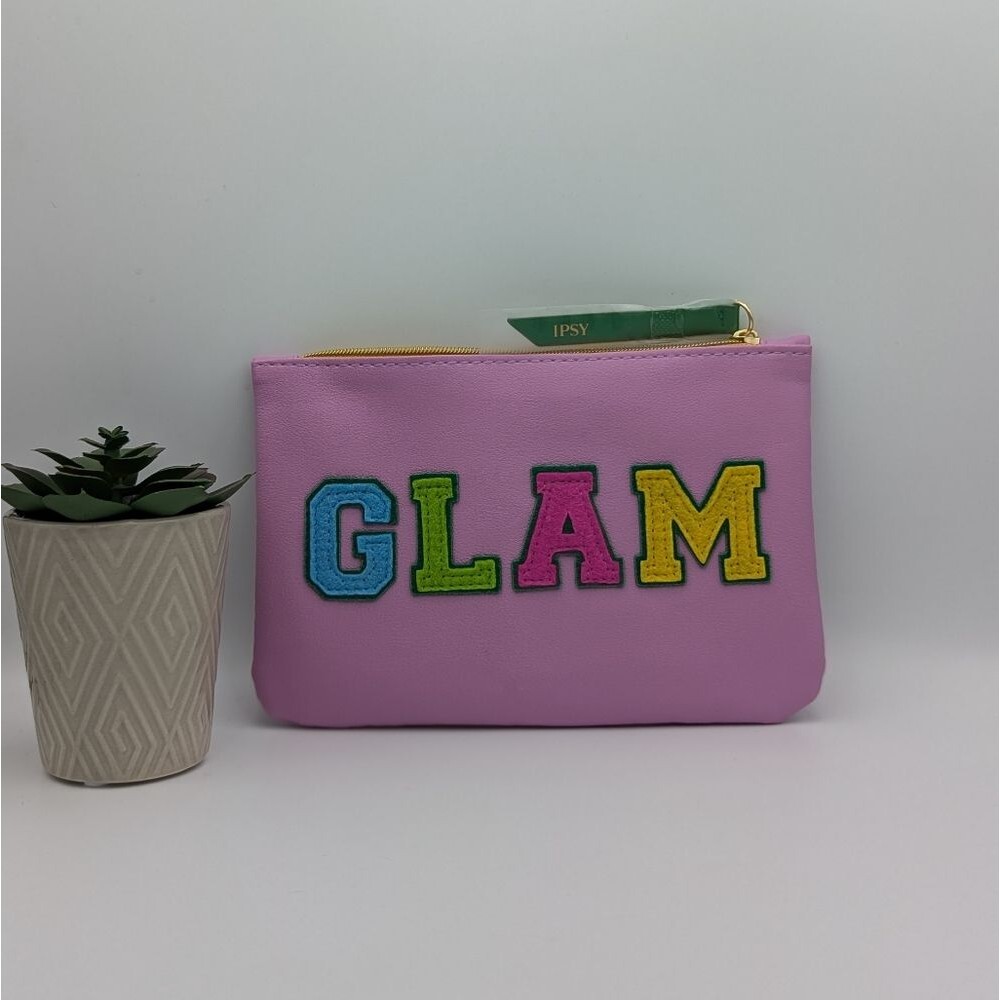 Ipsy Glam Bag Pink GLAM New